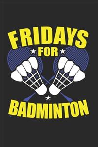 Badminton Notebook