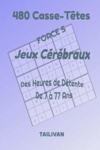 480 Casse-Têtes Jeux Cérébraux Force 5