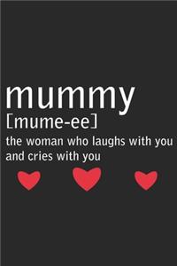 Mummy mume ee the woman laughs with you and cries with you