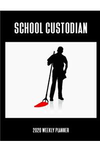School Custodian 2020 Weekly Planner