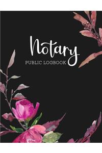 Notary Public Log Book