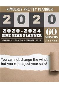 5 Year Planner 2020-2024