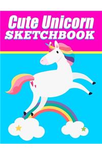 Cute Unicorn Sketchbook