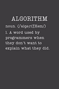 Algorithm