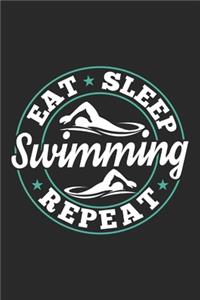 Eat Sleep Swimming Repeat