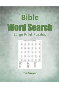 Bible Word Search: Large Print Puzzles