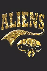 Alien Und UFO Notizbuch