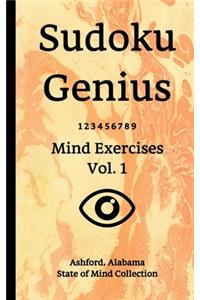 Sudoku Genius Mind Exercises Volume 1