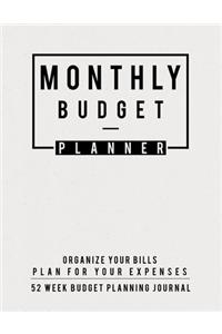 Monthly Budget Planner