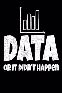 Data Or- It Didn't- Happen