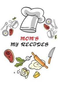 kitchen Notebook "mom's recipes"
