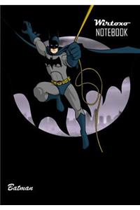 Notebook: Batman Medium College Ruled Notebook 130 Page Lined 7 X 10 in (17.78 X 25.4 CM)