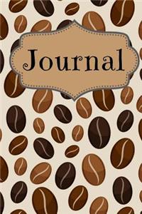 Coffee Bean Pattern Journal