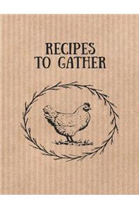 Recipes to Gather