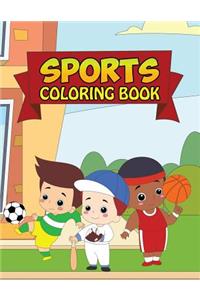 Sports Coloring Book