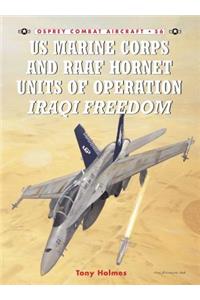 US Marine Corps and Raaf Hornet Units of Operation Iraqi Freedom