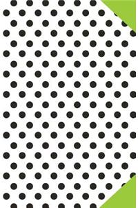 Journal Notebook Polka Dots & Green