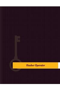 Hasher Operator Work Log