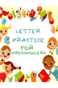 Letter Practice For Preschoolers