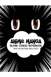 Anime Manga Blank Comic Notebook
