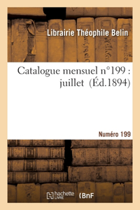 Catalogue mensuel. Numéro 199