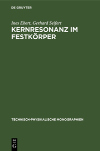 Kernresonanz Im Festkörper