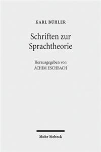 Schriften zur Sprachtheorie