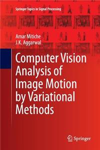 Computer Vision Analysis of Image Motion by Variational Methods