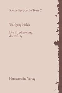 Die Prophezeiung Des Nfr.Tj