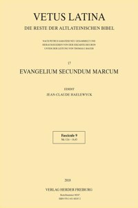 Vetus Latina 17 Evangelium Secundum Marcum