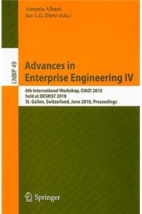 Advances in Enterprise Engineering IV