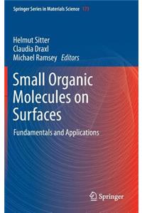 Small Organic Molecules on Surfaces