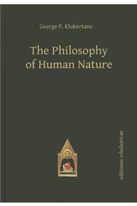The Philosophy of Human Nature