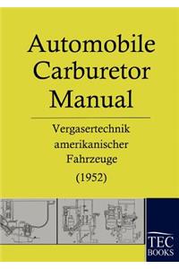 Automobile Carburetor Manual