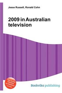 2009 in Australian Television