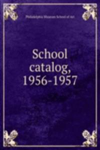 School catalog, 1956-1957