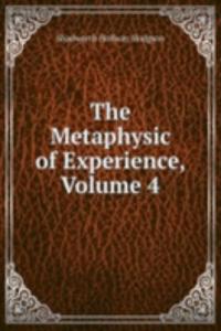 Metaphysic of Experience, Volume 4