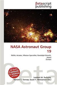 NASA Astronaut Group 19