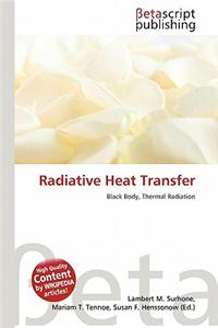 Radiative Heat Transfer