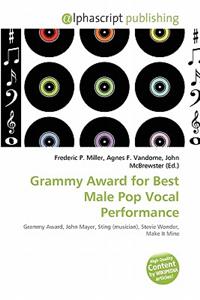 Grammy Award for Best Male Pop Vocal Performance