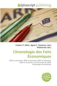 Chronologie Des Faits Economiques