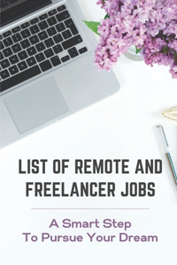 List Of Remote And Freelancer Jobs