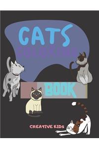 Cats Coloring Book