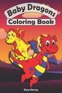 Baby Dragons Coloring Book