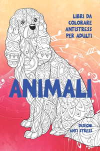 Libri da colorare antistress per adulti - Disegni Anti stress - Animali