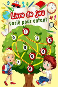 Livre de jeux varié pour enfant