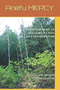 Traitemement de maladies à l'aide de l'homeopathie