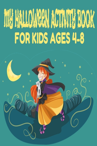 My Halloween Activity Book for Kids Ages 4-8