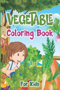 Vegetables Coloring Book for Kids