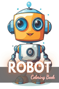 Robot Coloring Book for Kids
